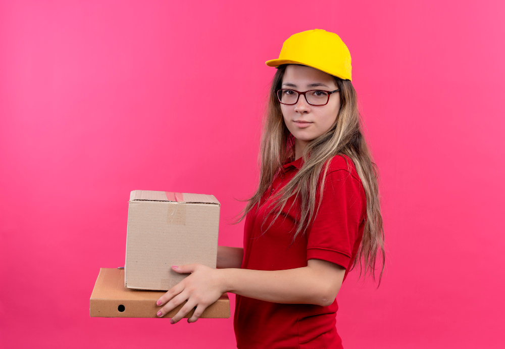 Team members packing boxes in a fulfillment center